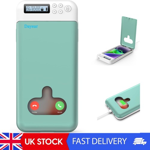 Phone lock box with - box, timer