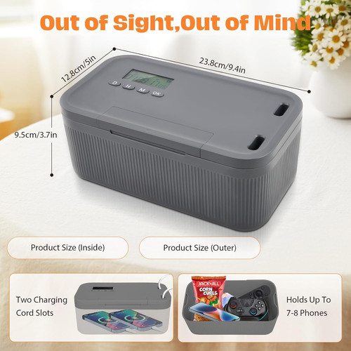 Timed lock box - lock, box,