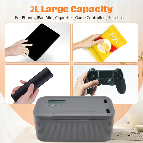 Timed lock box - lock,