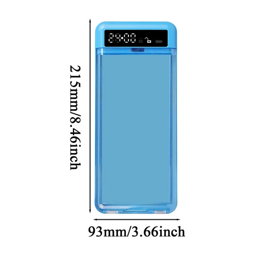 Phone lock box with timer - with,