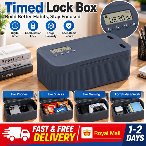 Timed lock box - timed,