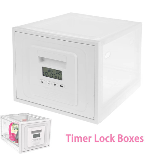 Timer lock boxes anti dust - timer,