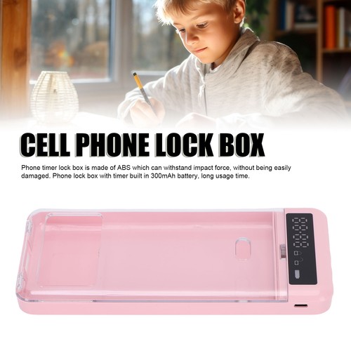 Portable cell phone lock box - phone,