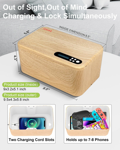 Idiskk safe timed lock - idiskk,