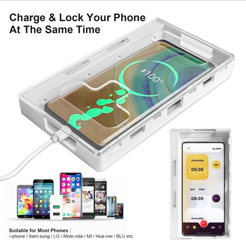 Mobile phone box timer - timer, lock