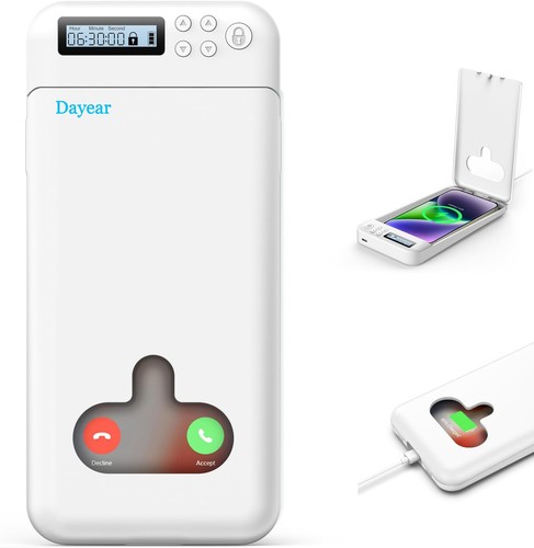 Phone lock box with - box,